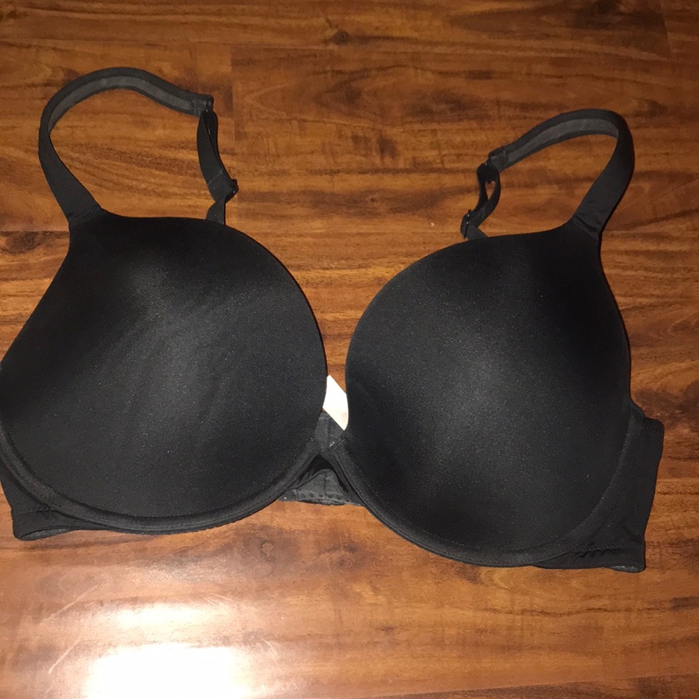 Cacique Boost Plunge Bra 36DDD Black 36 DDD